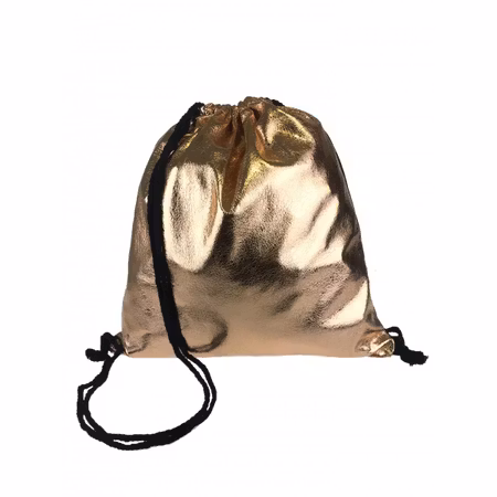 Gymnastikpåse "rosé/guld"