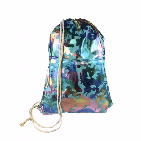 Gympapåse inslag av blått