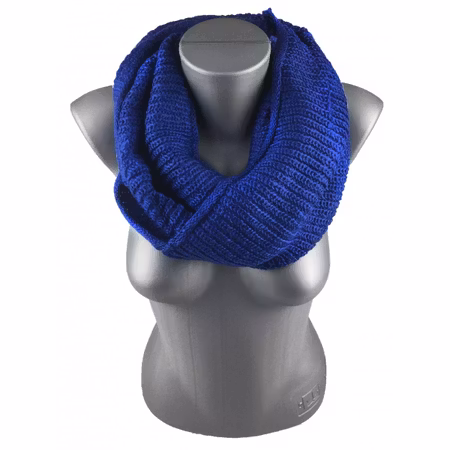 Snood, blå, modell 1