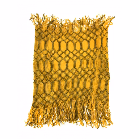 Snood, senapsgul, modell 2