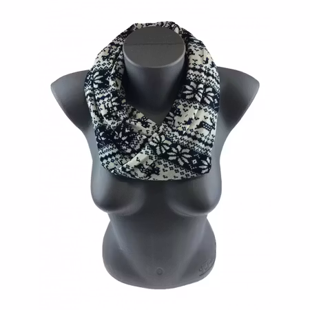 Stickad snood 5