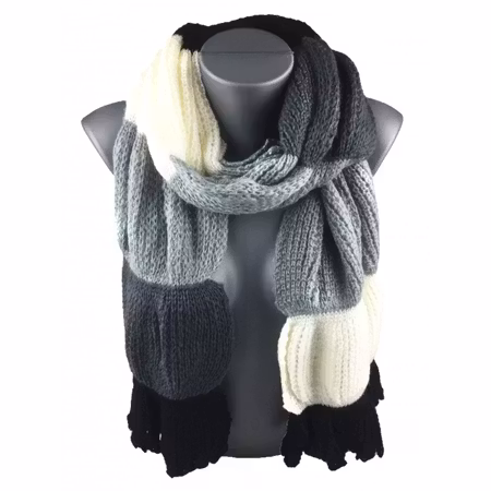 Halsduk i olika färger