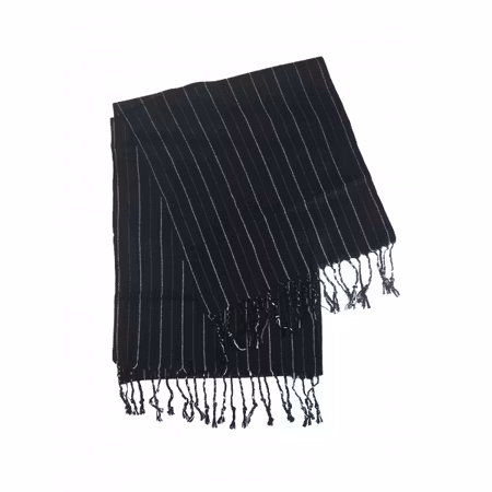 Halsduk / scarf, mörk