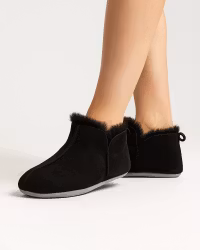 FJÄLLNÄS Ankle High Sheepskin – Black (EU36-EU46)