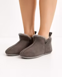 FJÄLLNÄS Ankle High Sheepskin – Stone (EU36-EU46)