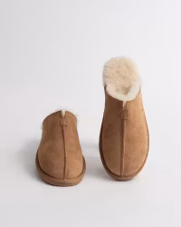 STAVANGER Sheepskin Slippers Men - Beige/White (EU40-EU46)