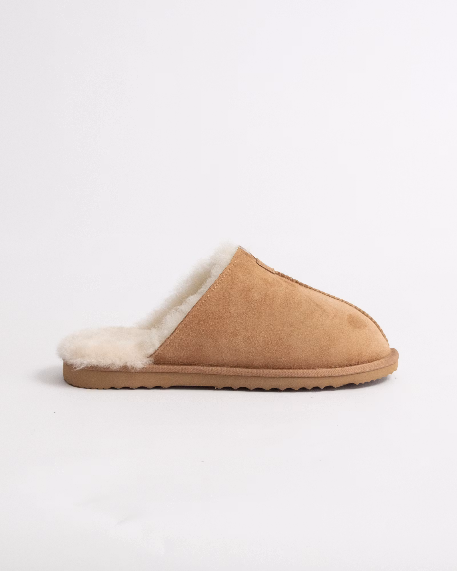 STAVANGER Lampaannahkasandaalit miehille - Beige/Valkoinen (EU40-EU46)