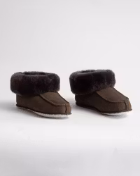 NARVIK Sheepskin Slippers - Chocolate (EU36-EU46)