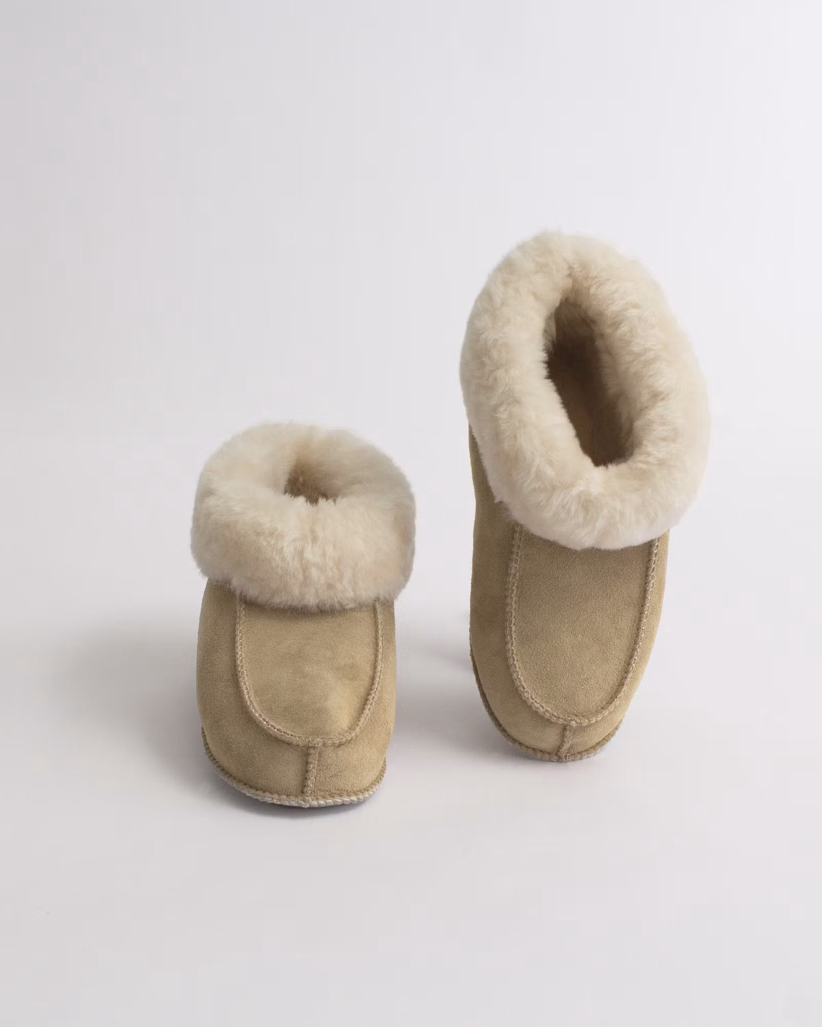 KIDZ NARVIK Sheepskin Slippers - Sand (EU26-27-EU34-35)
