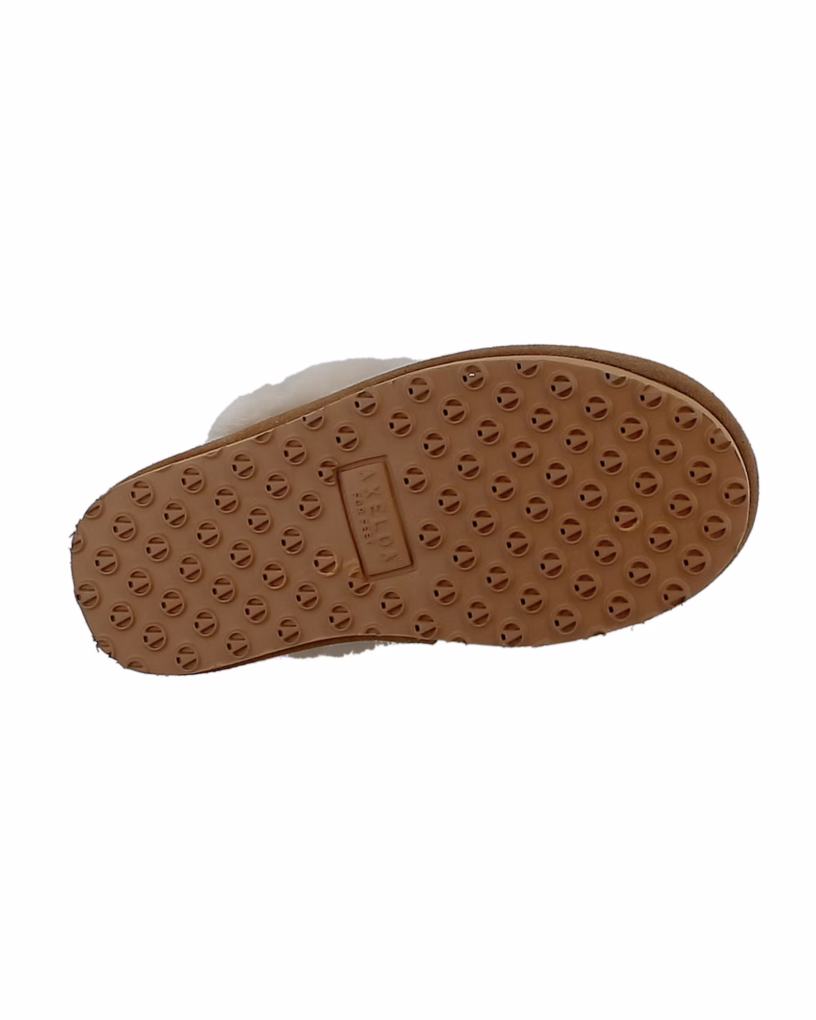 Nancy Sheepskin Slippers, Axelda - Chestnut/Creme