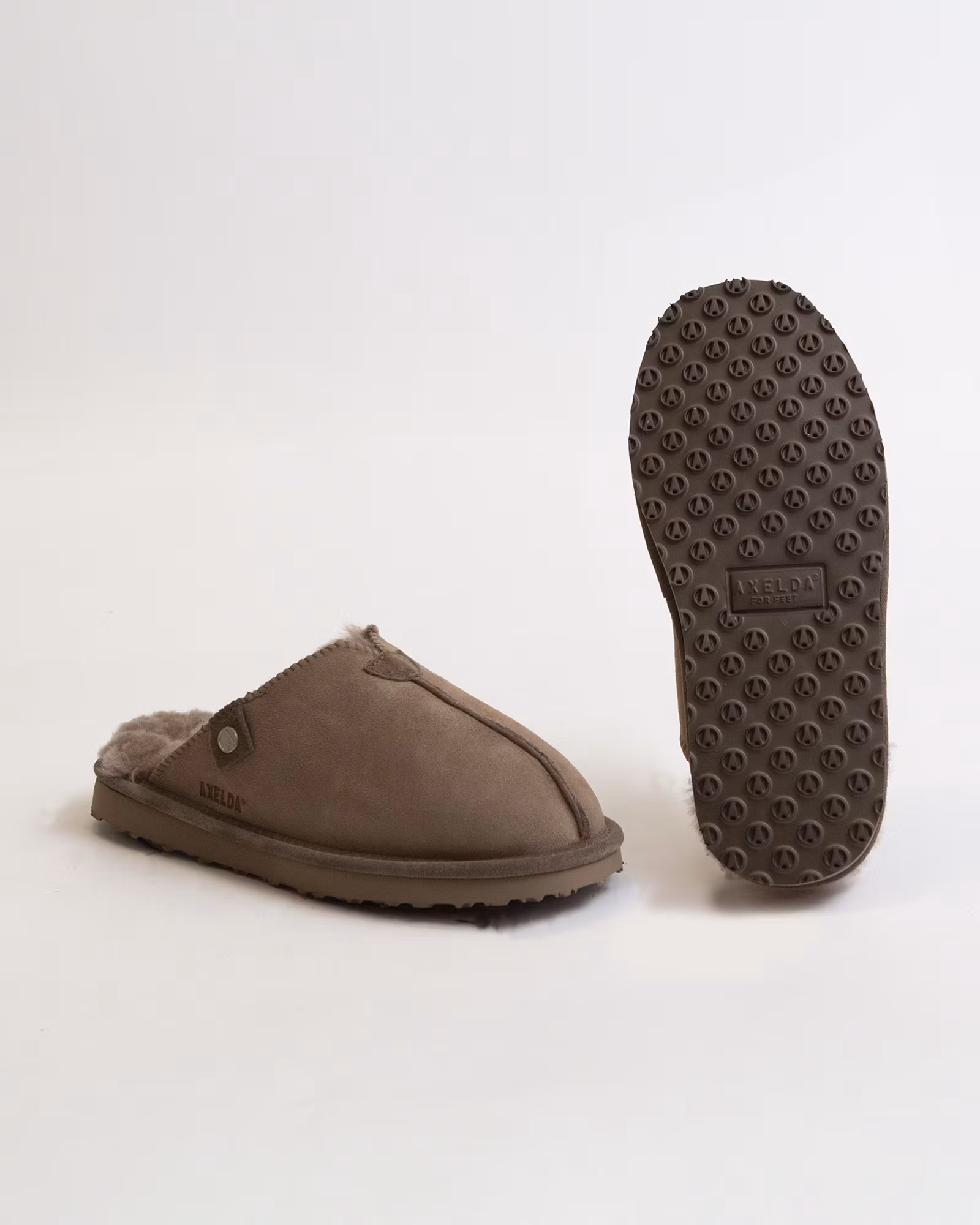 ÅBO lampaannahkaiset tohvelit, Axelda - Kivi