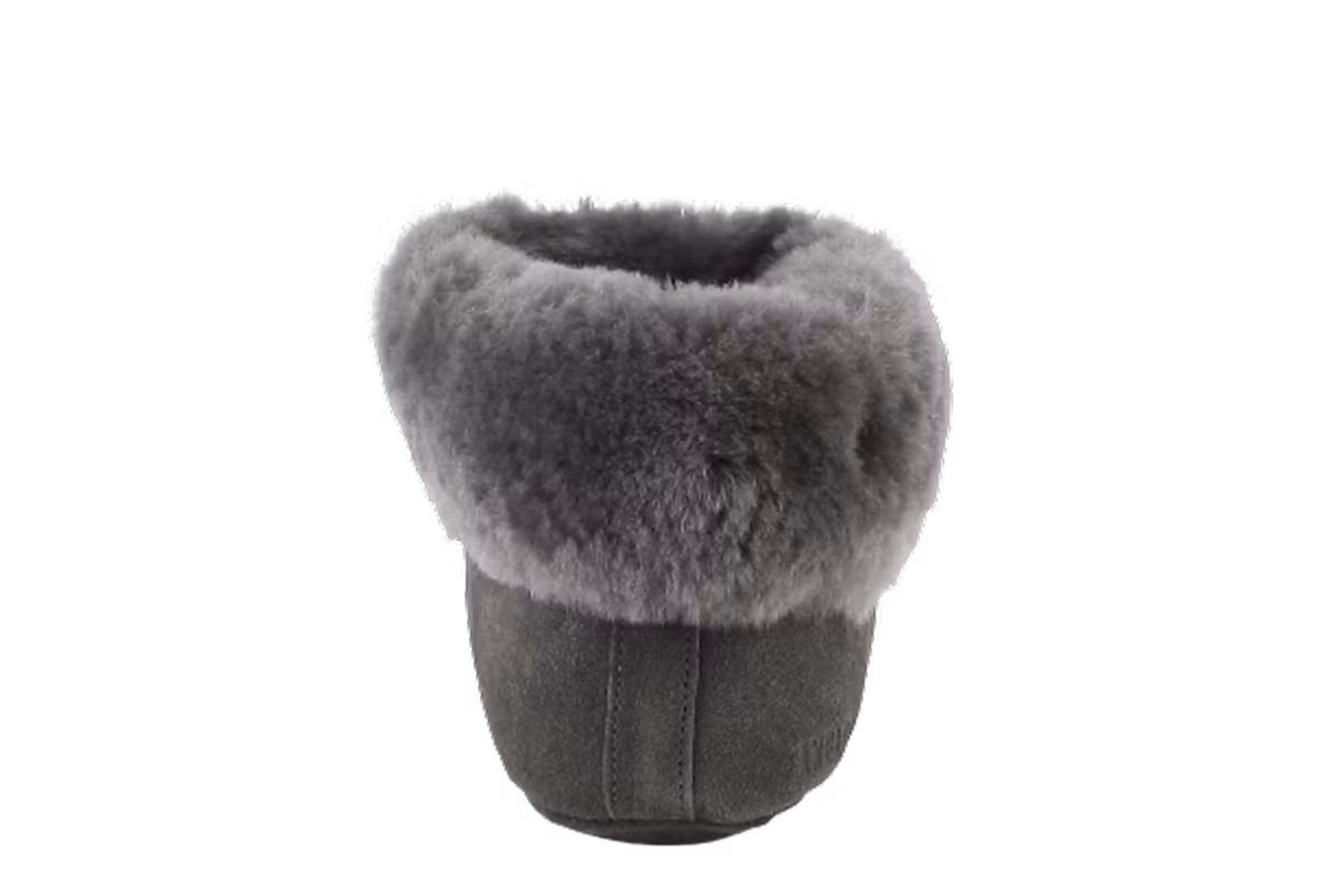LONDON Sheepskin Slippers, Axelda - Asphalt