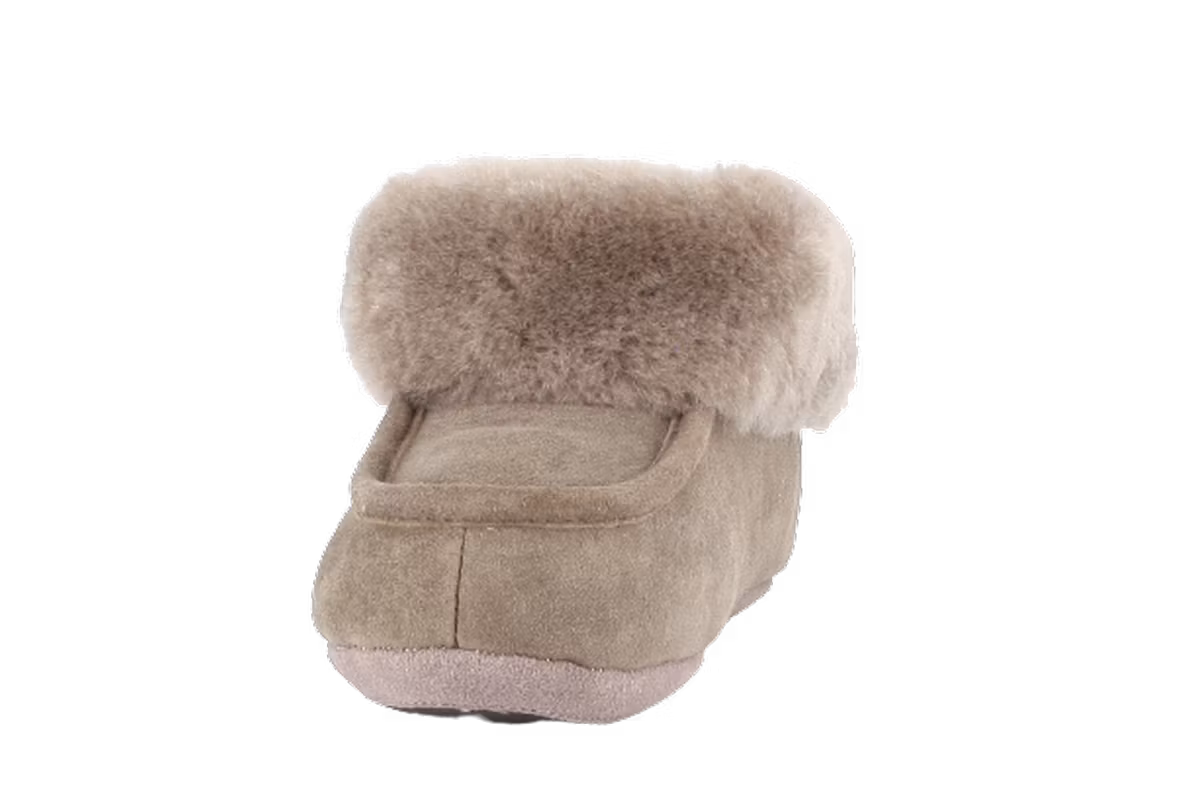 LONDON Sheepskin Slippers, Axelda - Stone