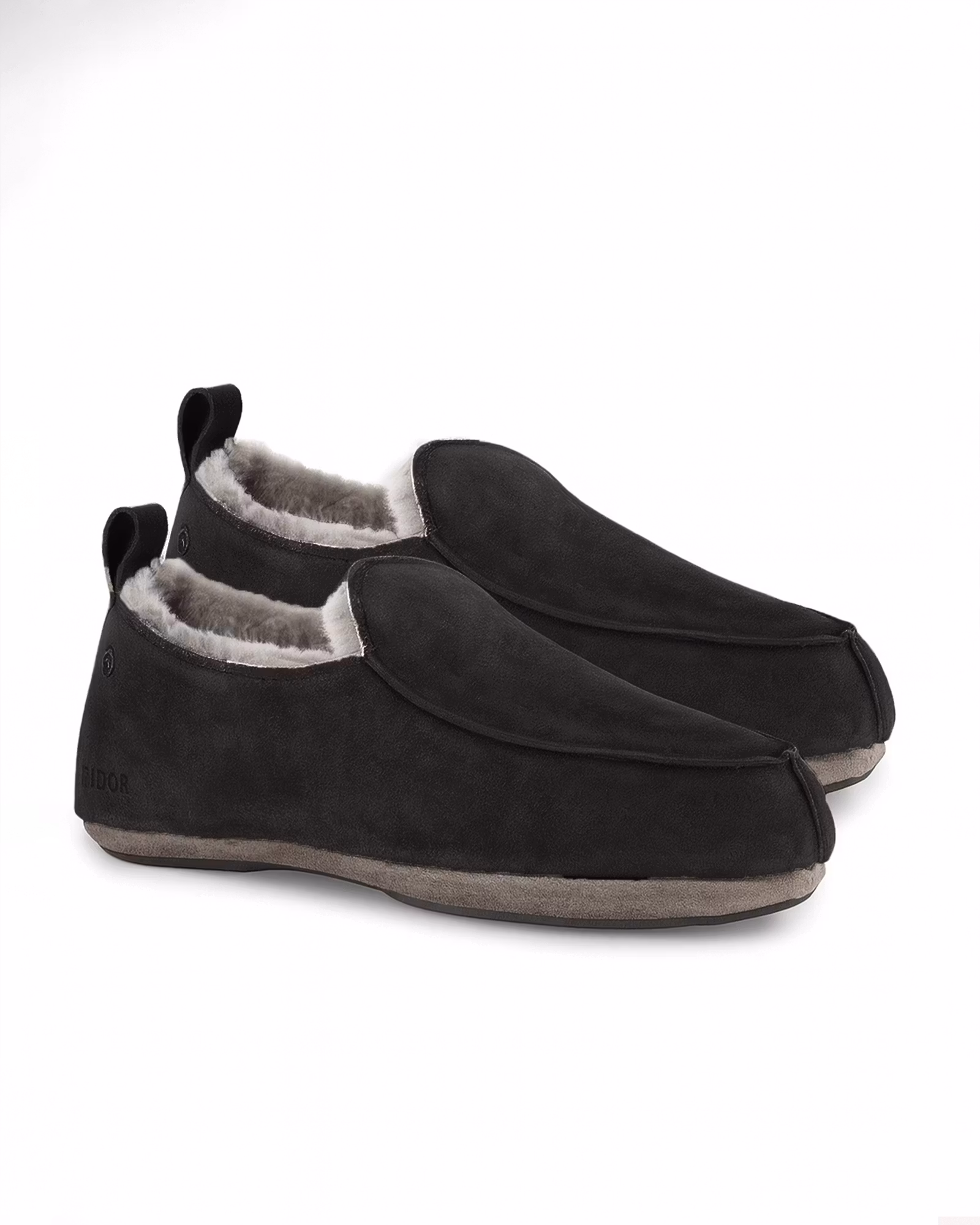 EDINBURGH Ankle-High Slippers, Axelda - Black