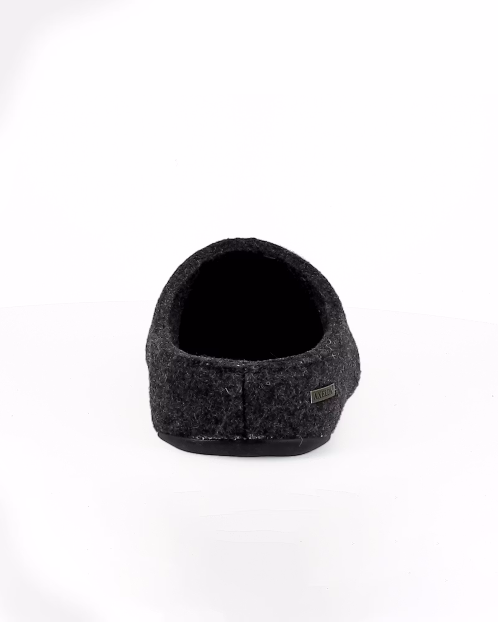 BERGEN Wool slippers, Anti-slip Sula - Antracit