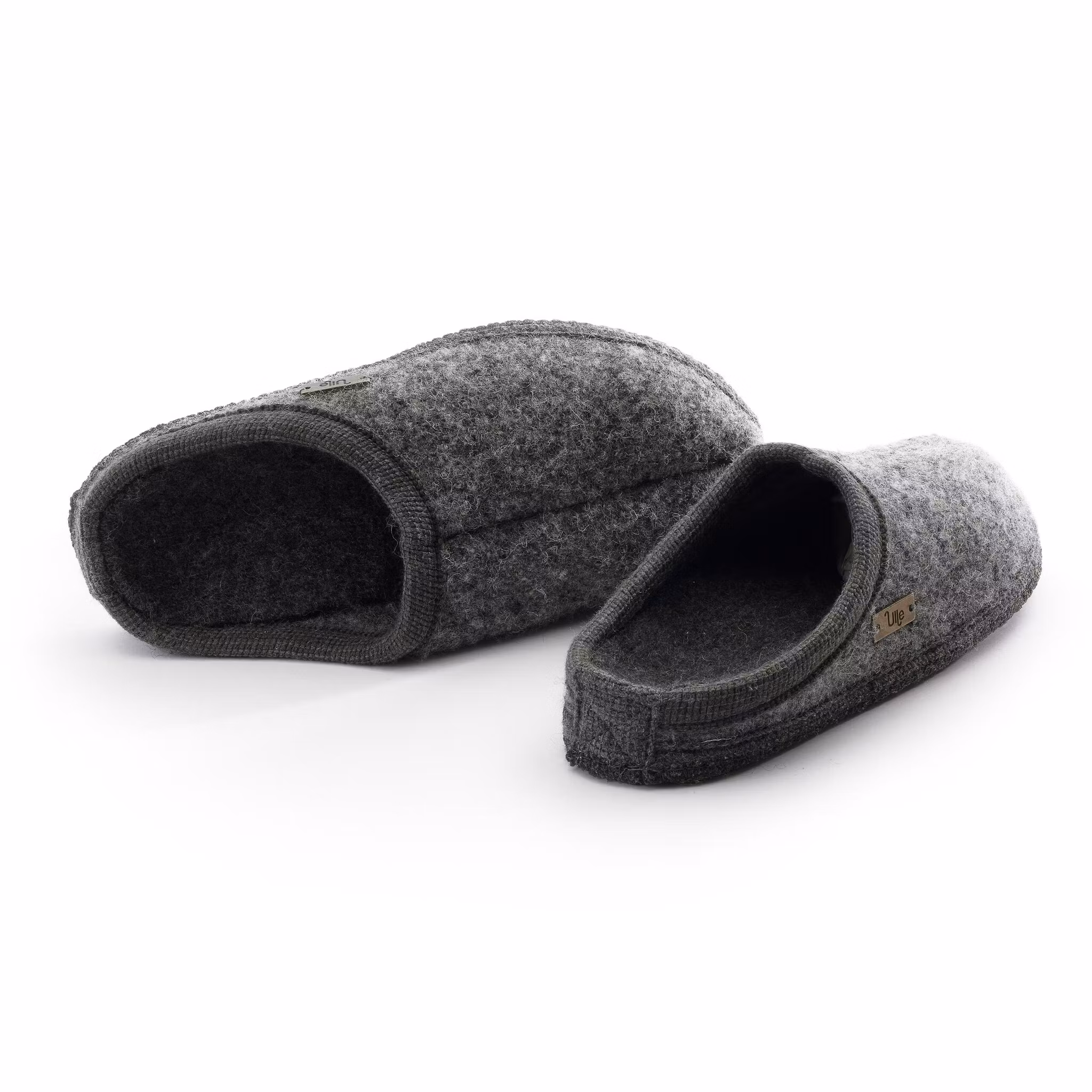 Ulle Original -tossut, liukumaton pohja - harmaameleerattu