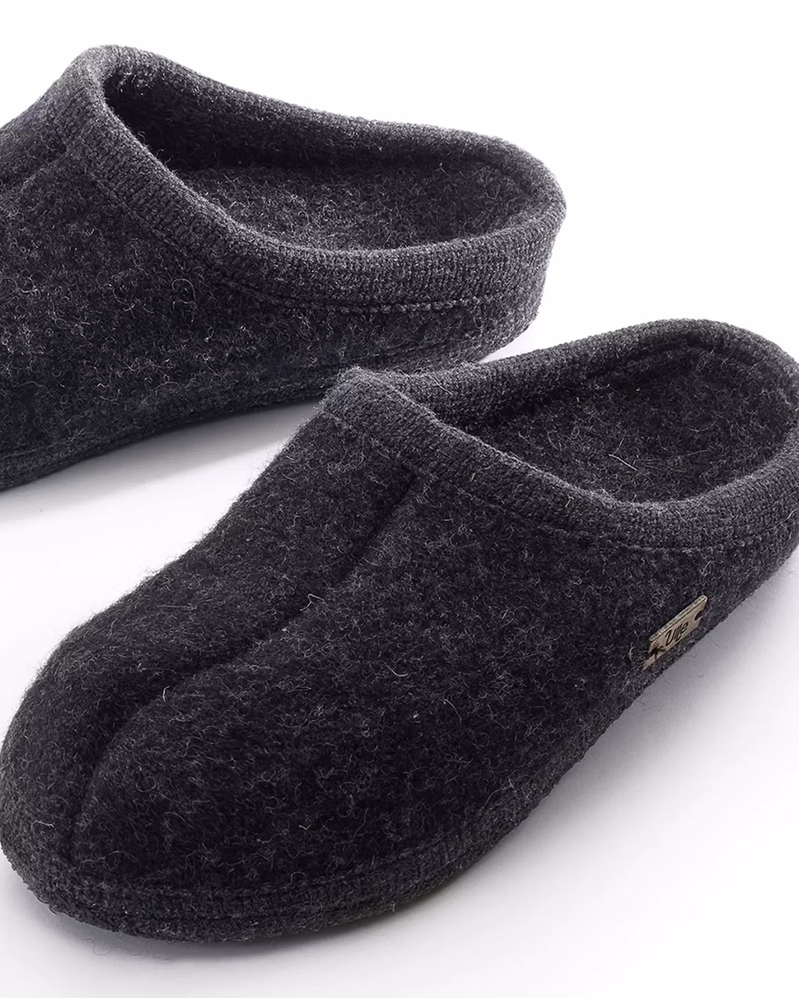 Ulle Original -tossut, liukumaton pohja - Meleerattu musta