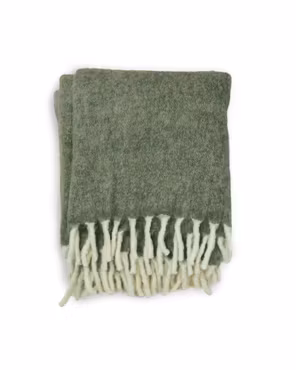 Pehmeä villapeitto – Vihreä