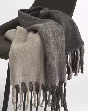 Ruutukuvioinen Ruutu - Harmaa/Hiekka