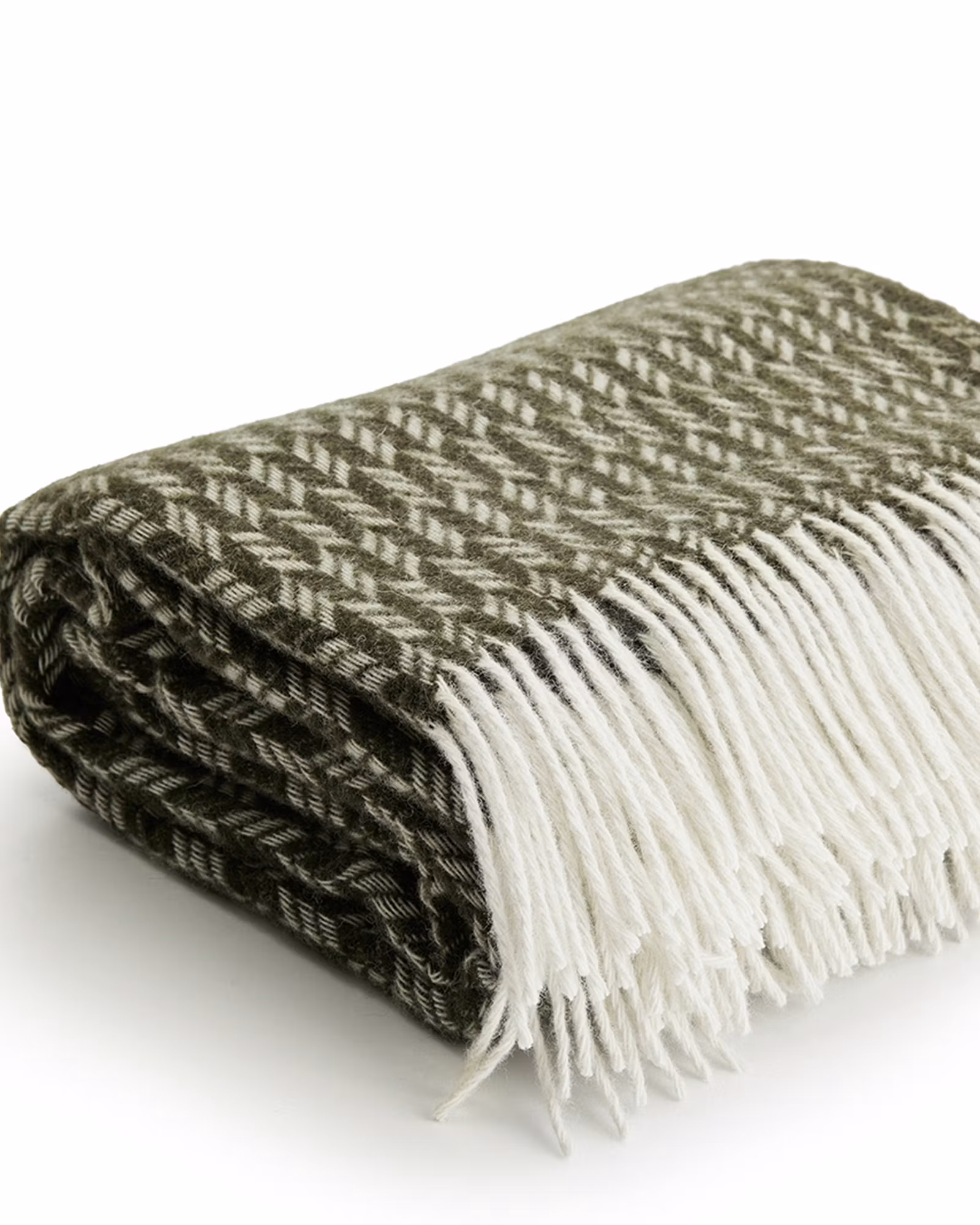 Ohut villahuopa Costa – vihreä/valkoinen