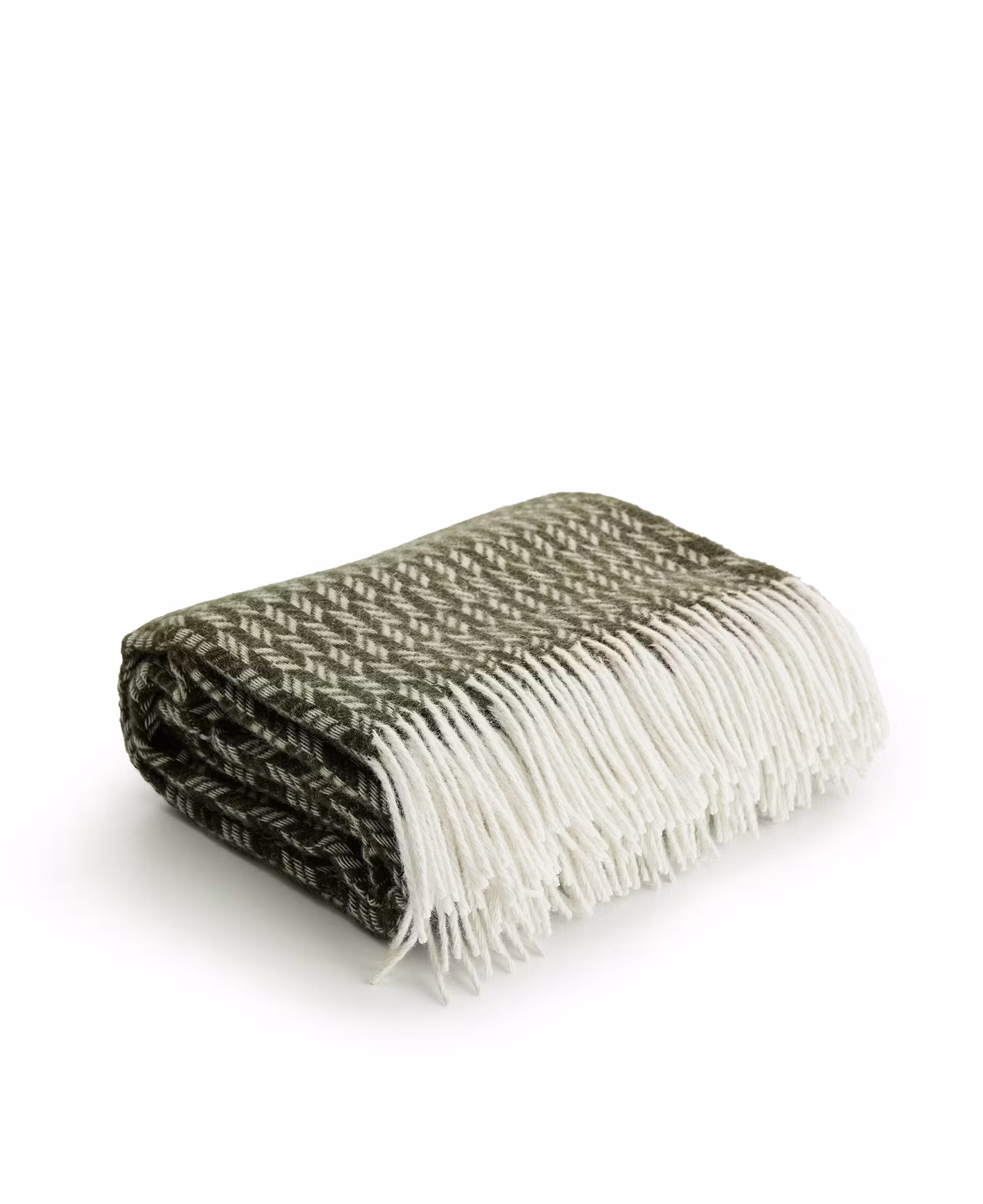 Ohut villahuopa Costa – vihreä/valkoinen