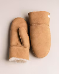 Fårskinn Vantar - Beige