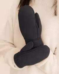 Fårskinn Vantar - Svart