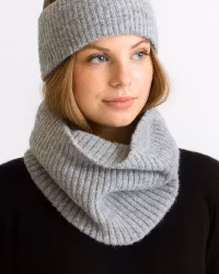 Chunky Headband – Gråmelerad