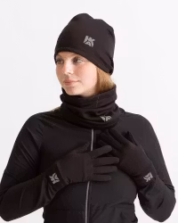 Buff Powerstretch HAIKA - Svart (Onesize)