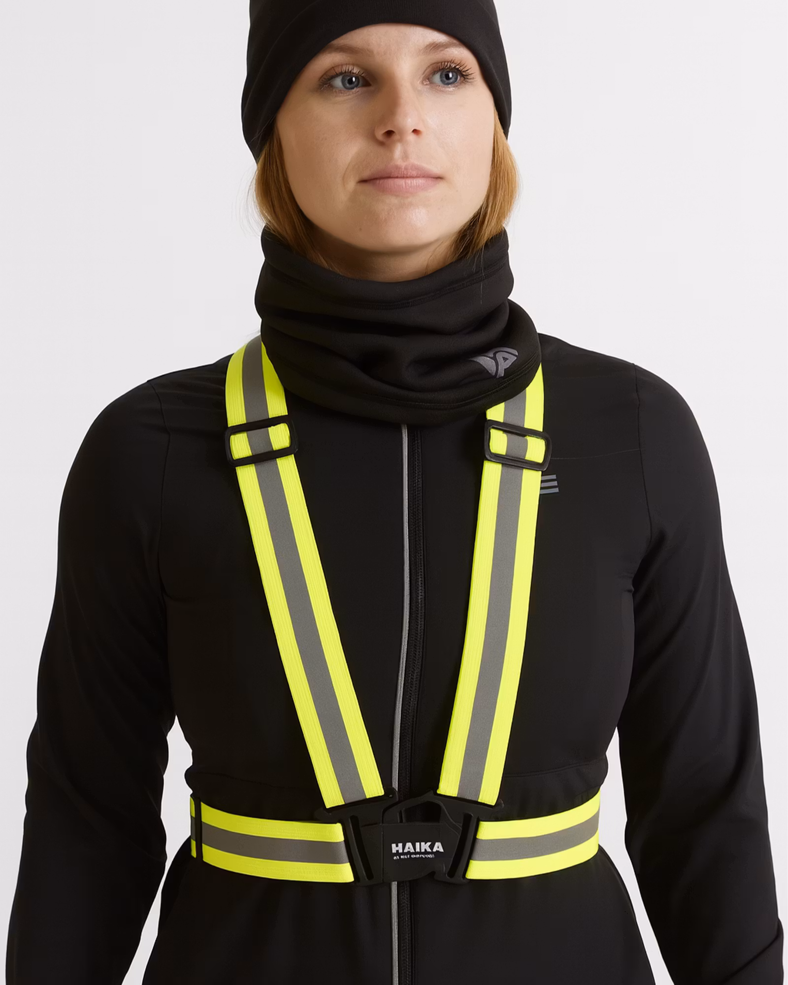 Heijastinvaljas HAIKA – Neonkeltainen | CE-sertifioitu, säädettävä ja mukava