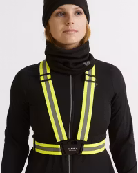 Reflexsele HAIKA – Neongul | CE-certifierad, justerbar & bekväm