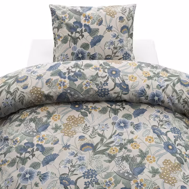 Blombacken-pussilakanasetti 2 osaa - Sininen