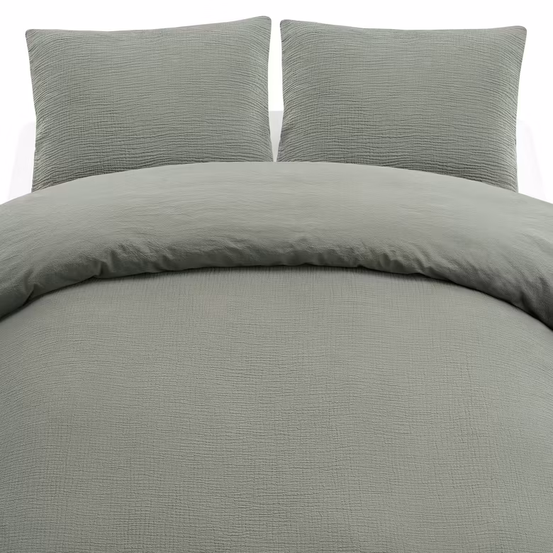 Rolling Puuvillamusliini, Pussilakanasetti 3 osaa - Forest