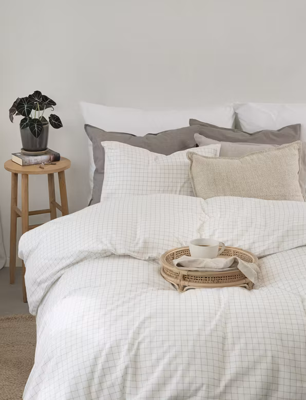 Birger Flanell, Pussilakanasetti 2 osaa - Valkoinen