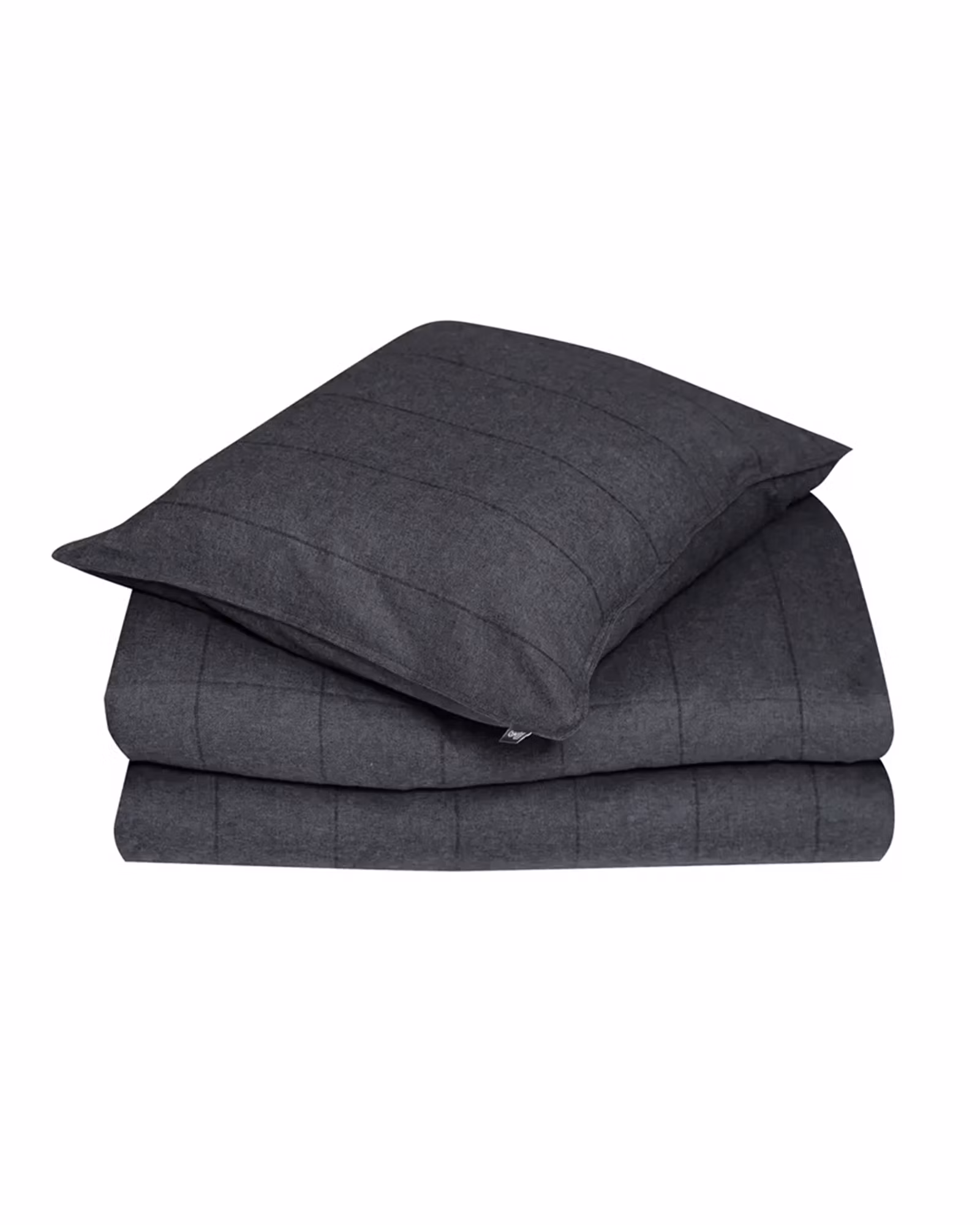 Storuman Flanelli, Pussilakanasetti 2 osaa - harmaa