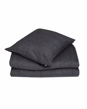 Storuman Flanelli, Pussilakanasetti 2 osaa - harmaa