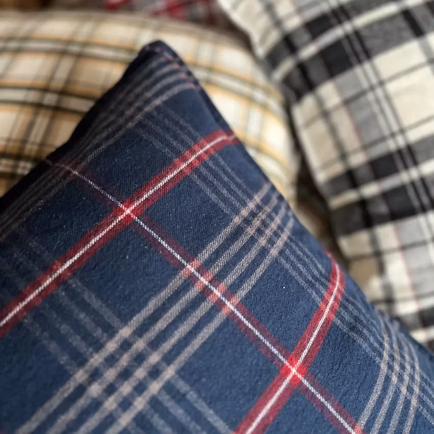 Trysil Flanelli, Pussilakanasetti 2 osaa - Tummansininen