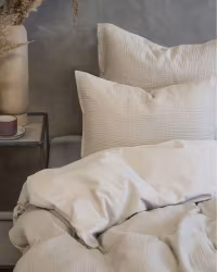 Rolling Bomullsmuslin, Påslakanset 2del - Sand