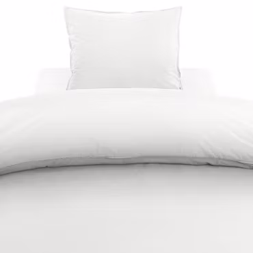 Washed Percale, Pussilakanasetti 2 osaa - Snow