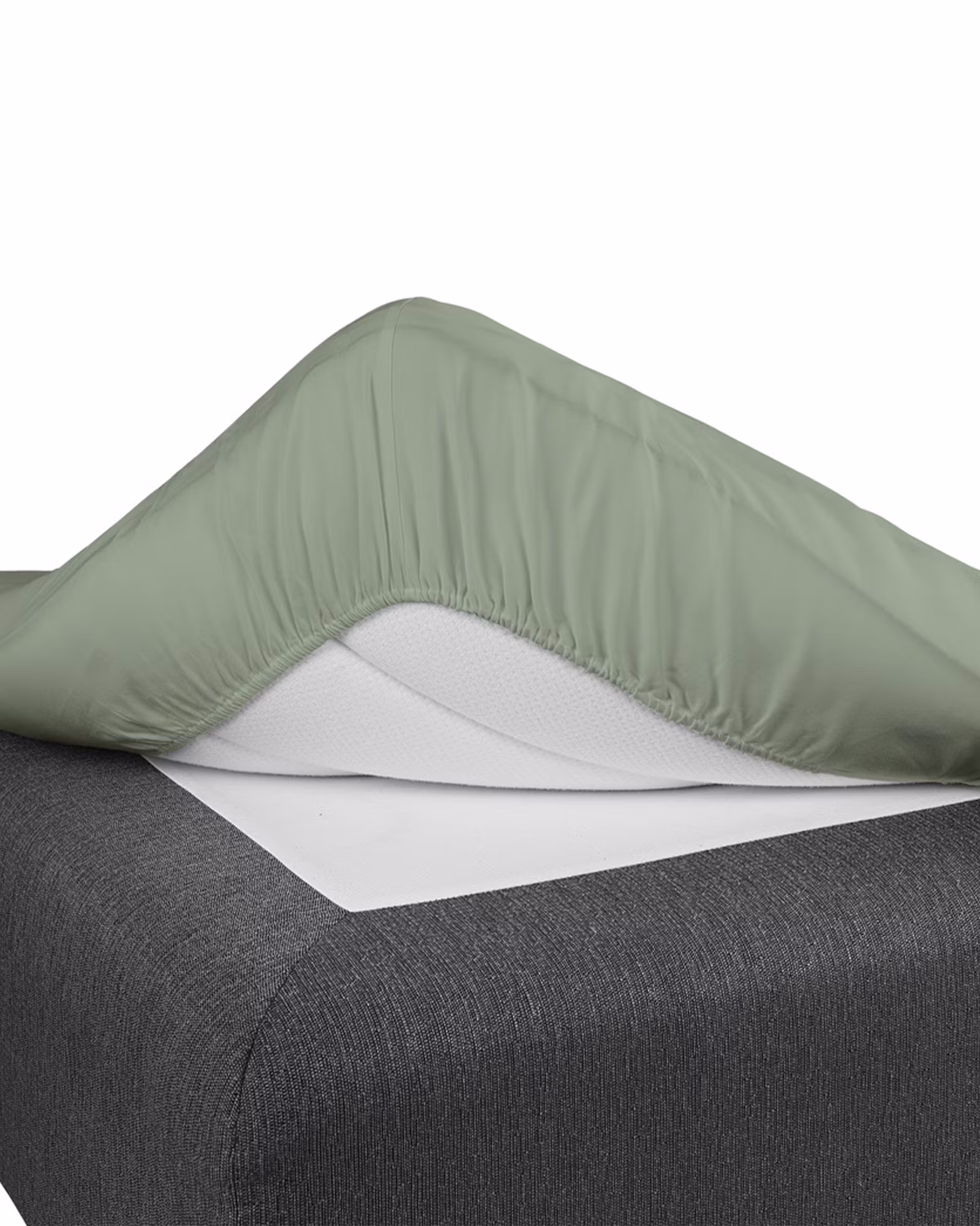 Muotoonommeltu lakana, puuvillaa, L120x200cm - Useita värejä