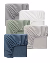 Dra-på-Lakan, Bomull B120x200cm - Flera färger