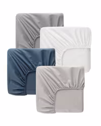 Dra-på-Lakan, Bomull B160x200cm - Flera färger