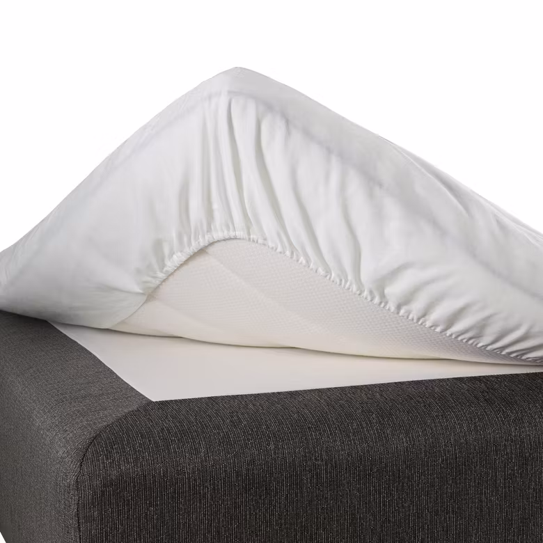 Extra pitkä, muotoonommeltu lakana, leveys 180 x pituus 210 cm - parisänky