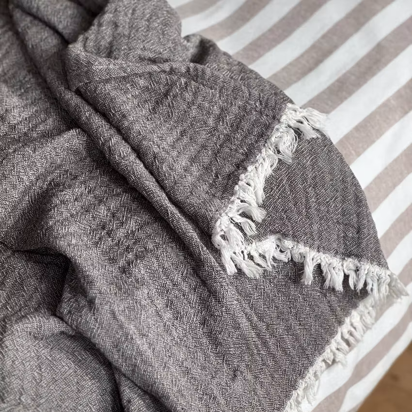 CLARA Päiväpeite 150x260cm – Beige/Brown