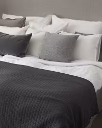 Quiltat Sängöverkast 150x250cm, Grey