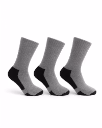 Merinoull Hiking Socks, Grå/Svart 3-par