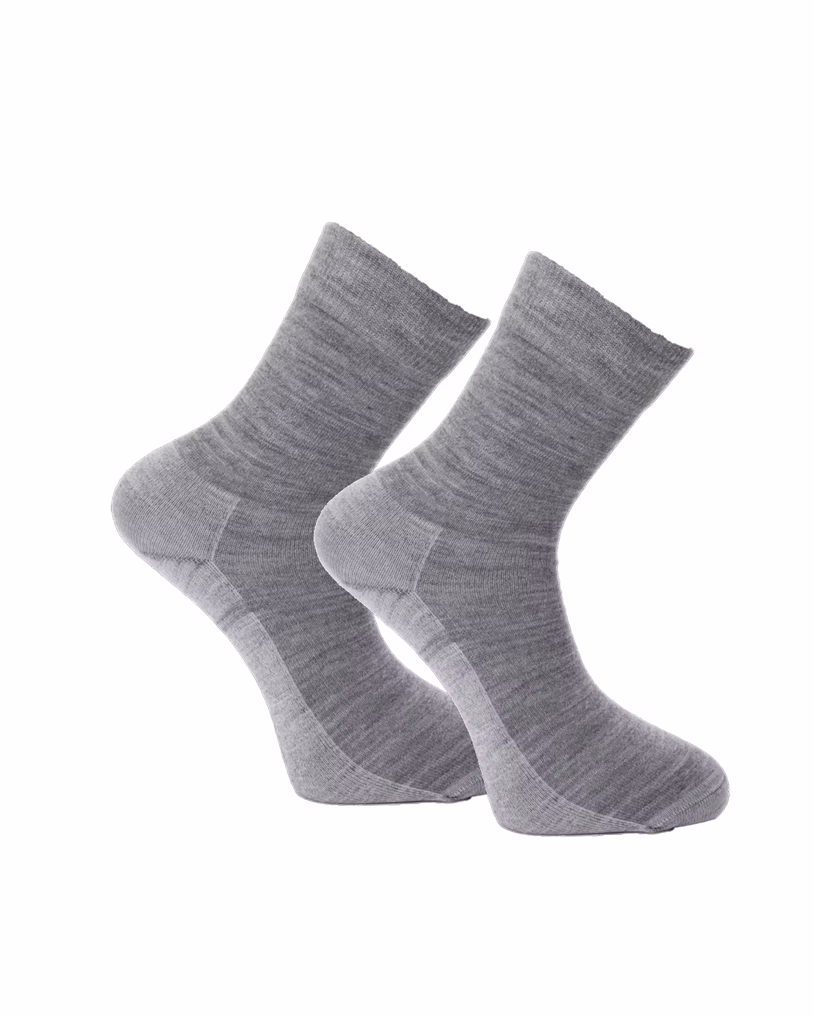 Ohuet merinovillasukat, vaaleanharmaat, 3 paria