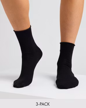 Villaiset joustavat mukavuusliinat - Musta 3 paria