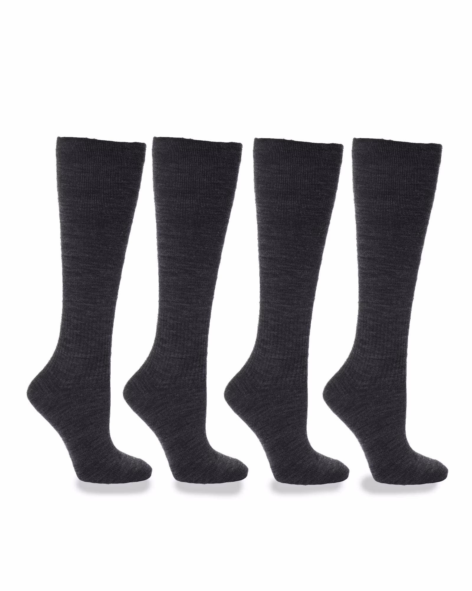 4-Pack Antracit Ullmix Stödstrumpor 11-14 mmHg