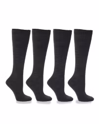 4-Pack Antracit Ullmix Stödstrumpor 11-14 mmHg